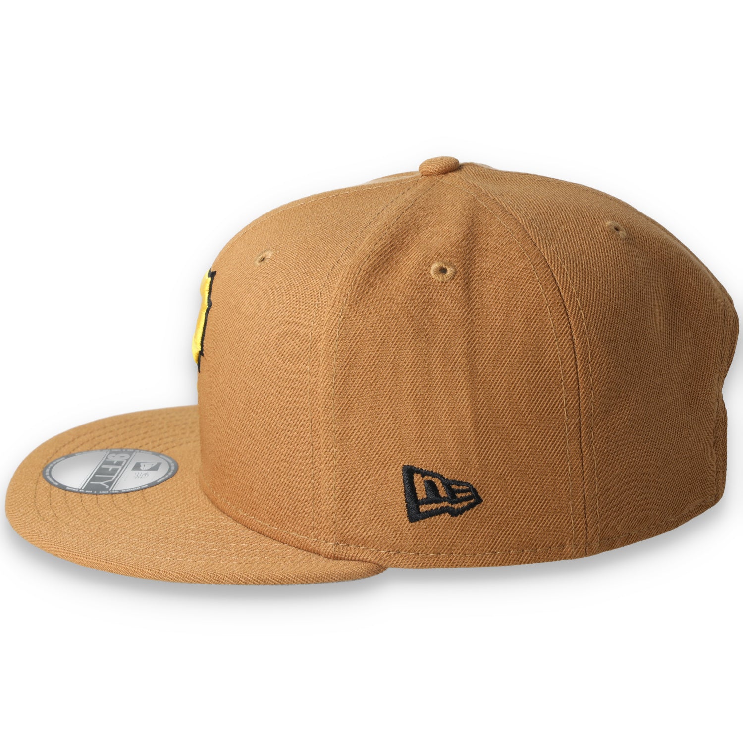 New Era Pittsburgh Pirates Color Pack 9FIFTY Snapback Hat-Light Bronze