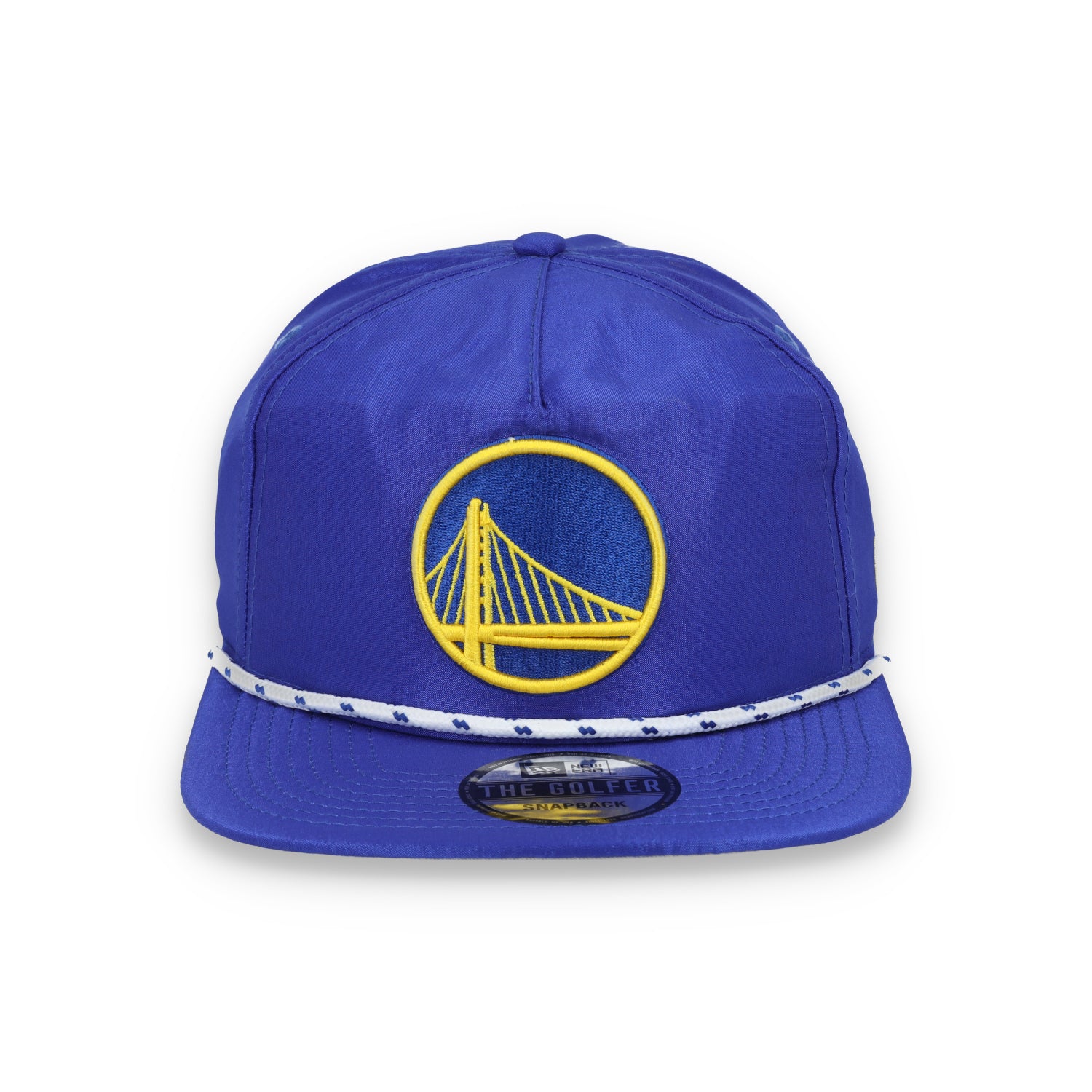 New Era Golden State Warriors Golfer Team Rope Snapback Hat - Blue