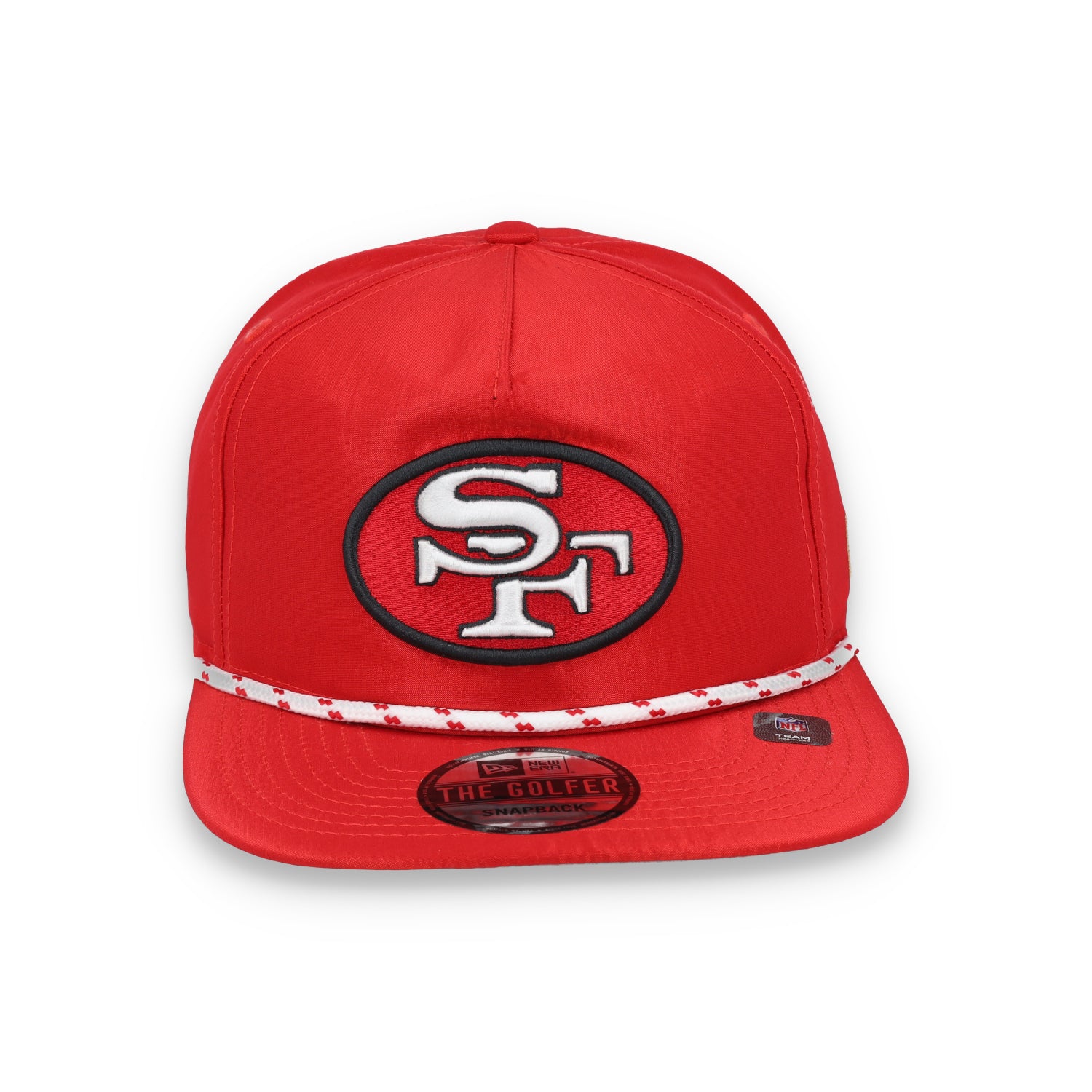 New Era San Francisco 49ers Golfer Team Rope Snapback Hat - Red