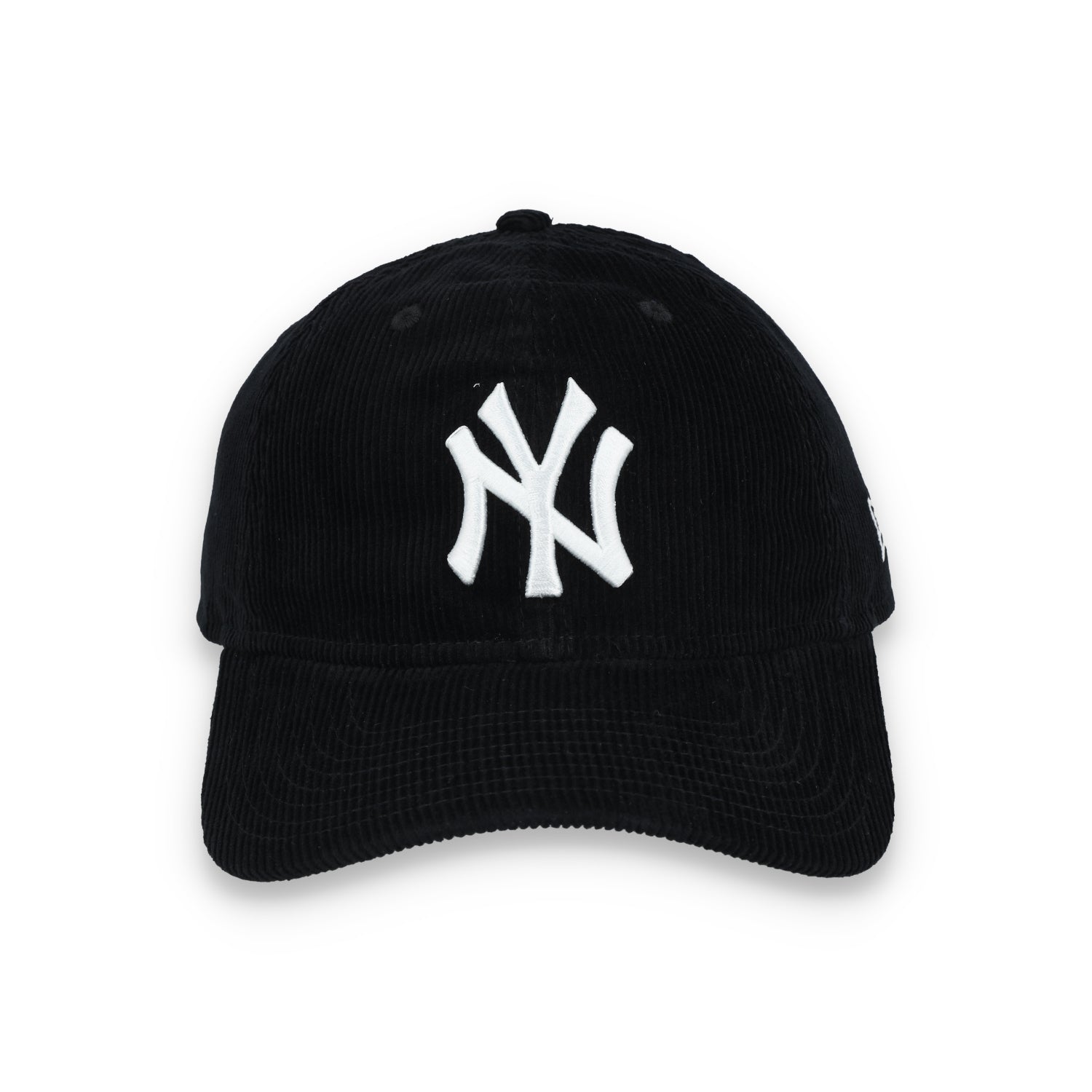 New Era New York Yankees Corduroy 9TWENTY Adjustable Hat-Black/White