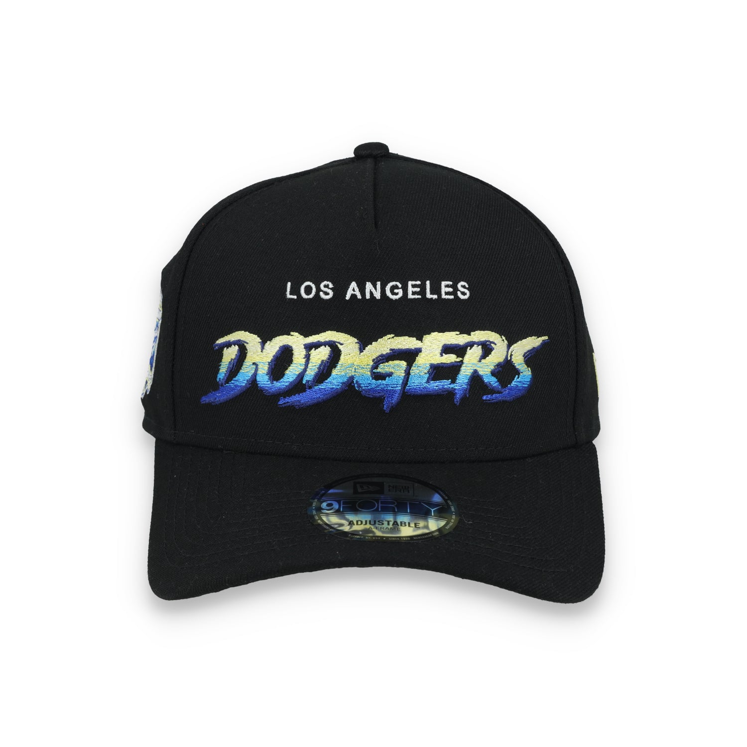 New Era Los Angeles Dodgers A-Frame 9FORTY Adjustable Hat-Black