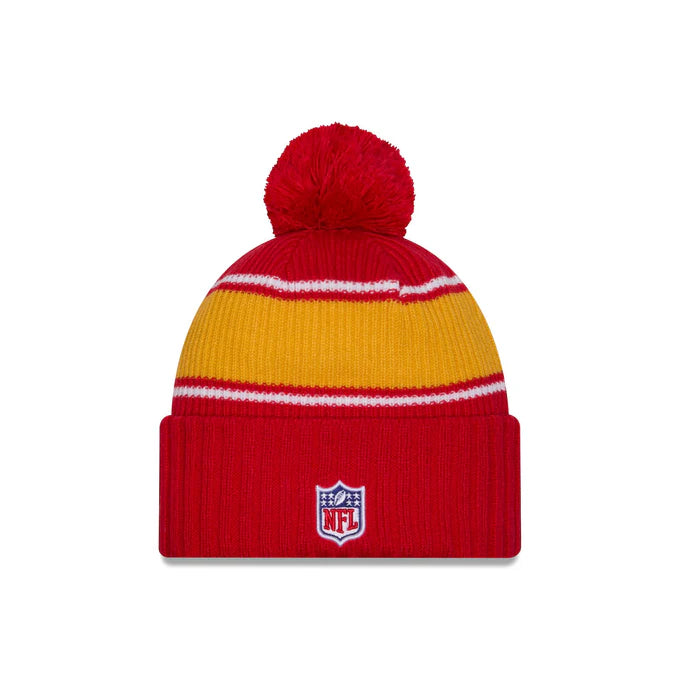 New Era Kansas City Chiefs Cold Weather Sport Pom Knit