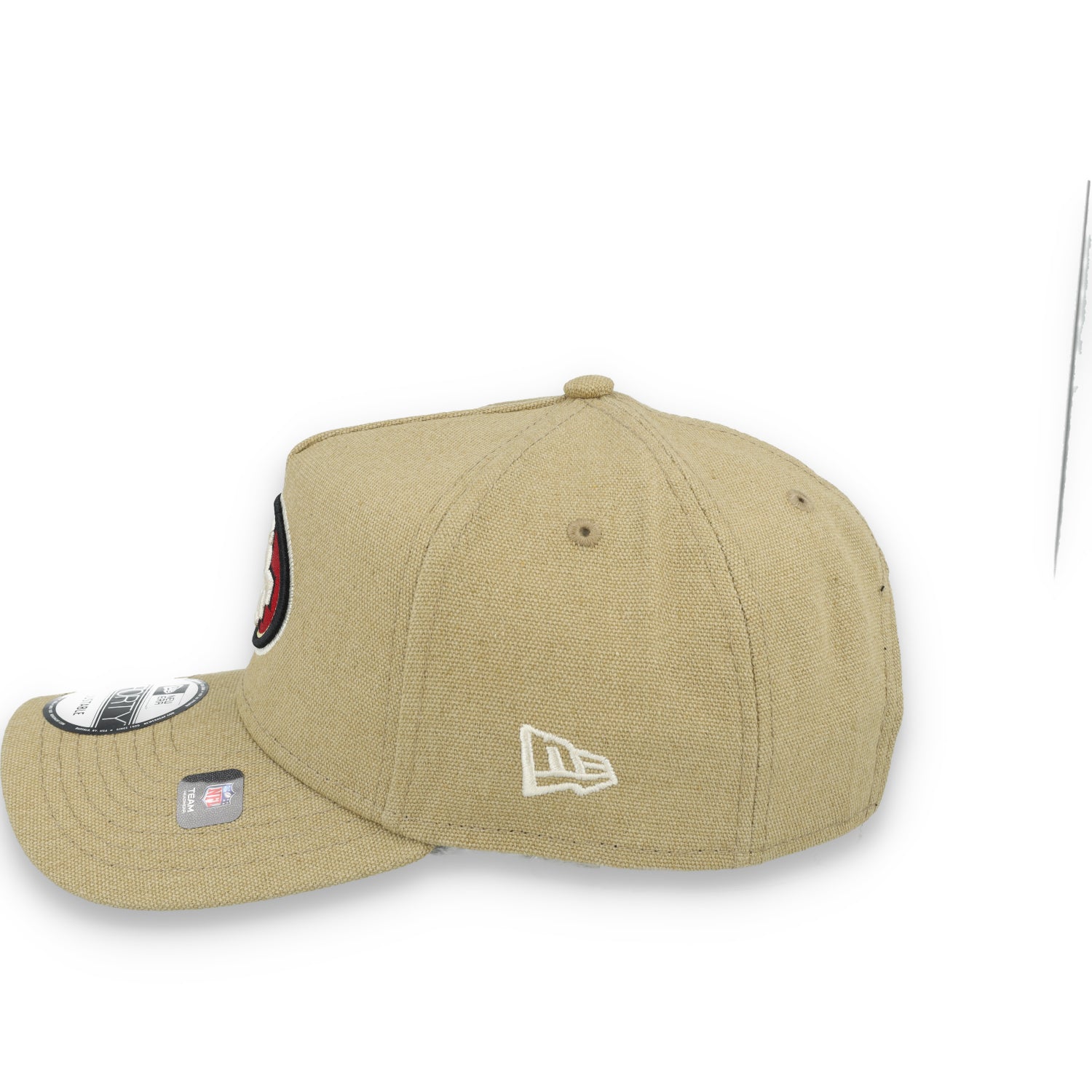 New Era San Francisco 49ers Logo Essentials A Frame 9FORTY Adjustable Hat