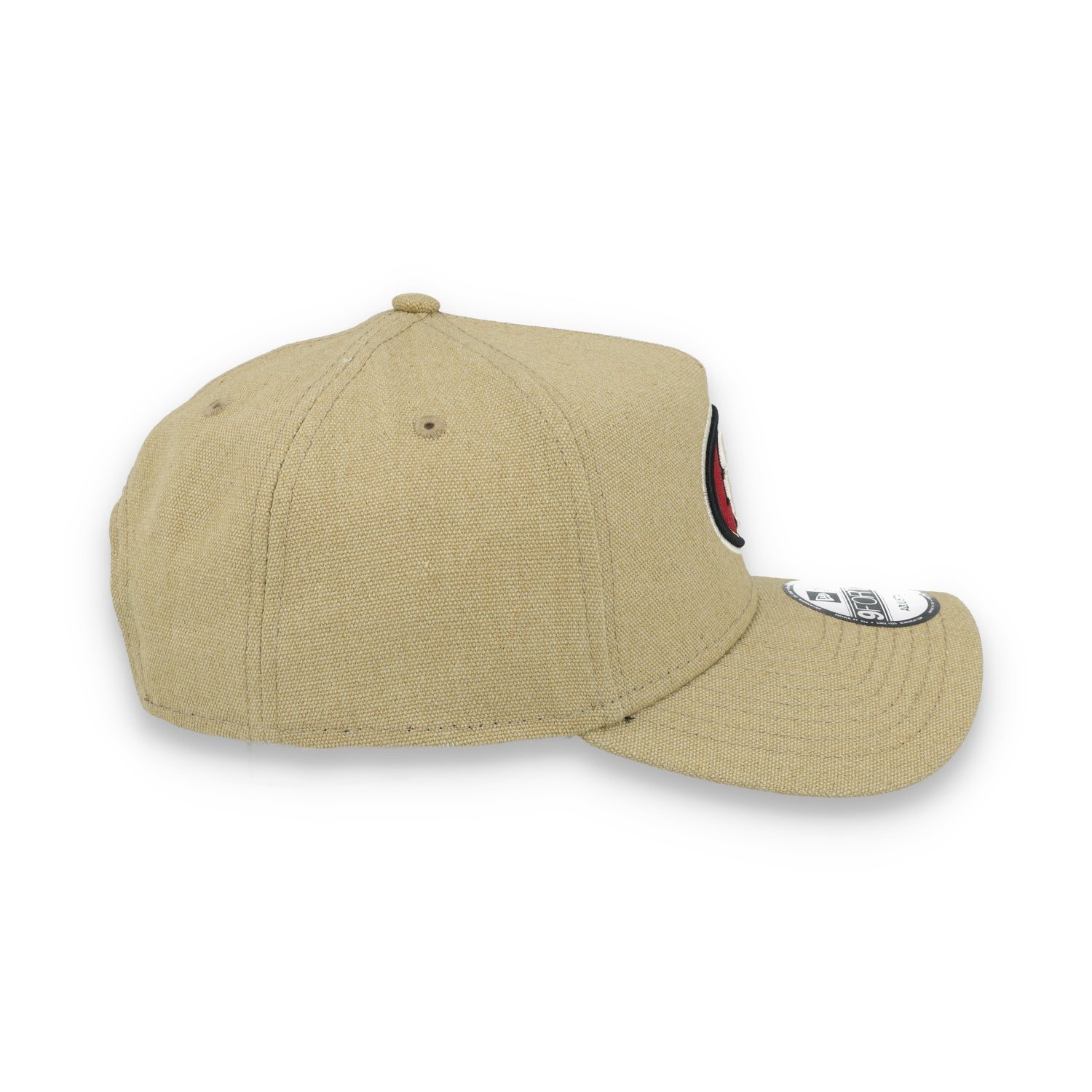 New Era San Francisco 49ers Logo Essentials A Frame 9FORTY Adjustable Hat