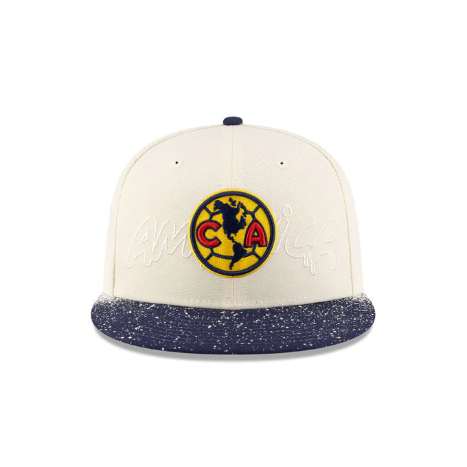 New Era Club America Splattered Visor 59FIFTY Fitted Hat