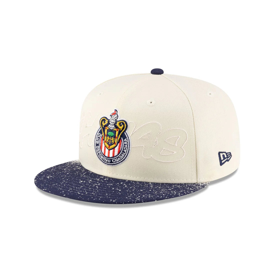 New Era Chivas De Guadalajara Splattered Visor 59FIFTY Fitted Hat