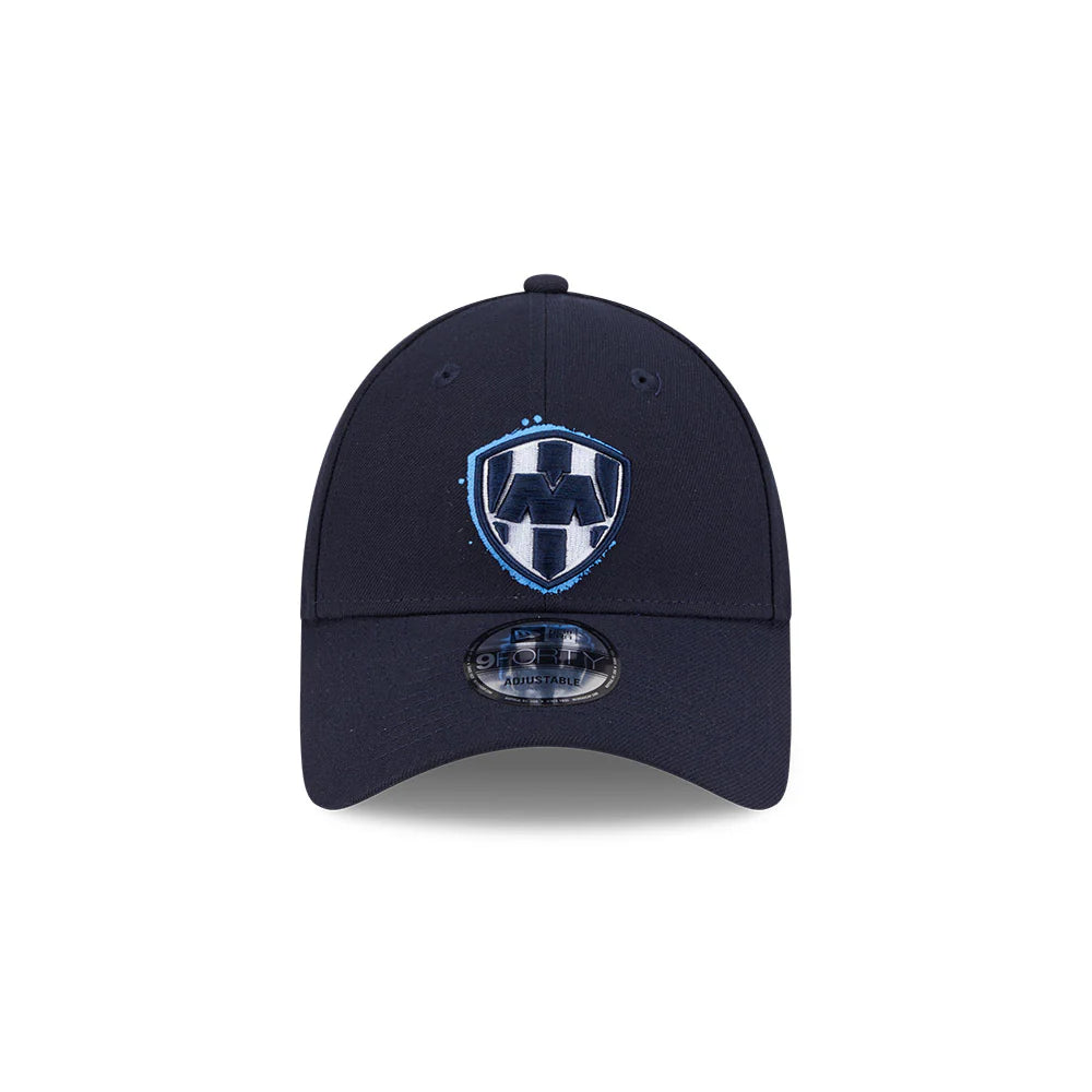 New Era Monterey Spray Logo 9FORTY Adjustable Hat - Navy