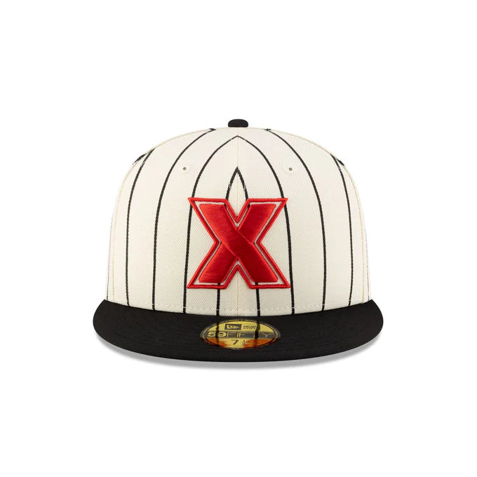 New Era Club Tijuana Xolos Retro Pinstripe  59FIFTY Fitted Hat