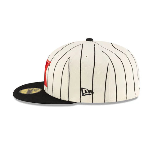 New Era Club Tijuana Xolos Retro Pinstripe  59FIFTY Fitted Hat