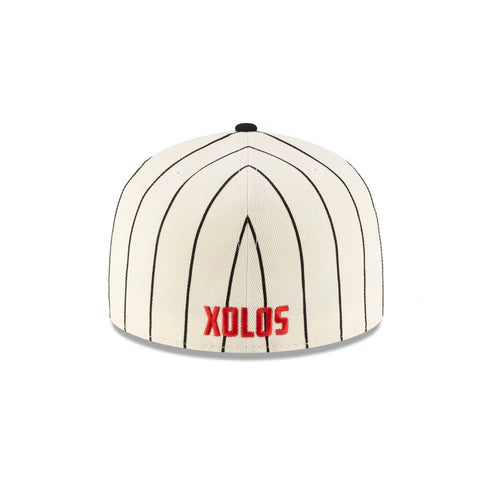 New Era Club Tijuana Xolos Retro Pinstripe  59FIFTY Fitted Hat
