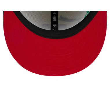 New Era Mexico Anniversary Logos Stone 59FIFTY Fitted Hat-White/Green