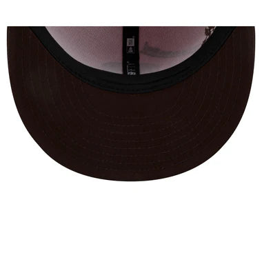New Era Mexico Anniversary Logos 59FIFTY Fitted Hat-Pink/Brown