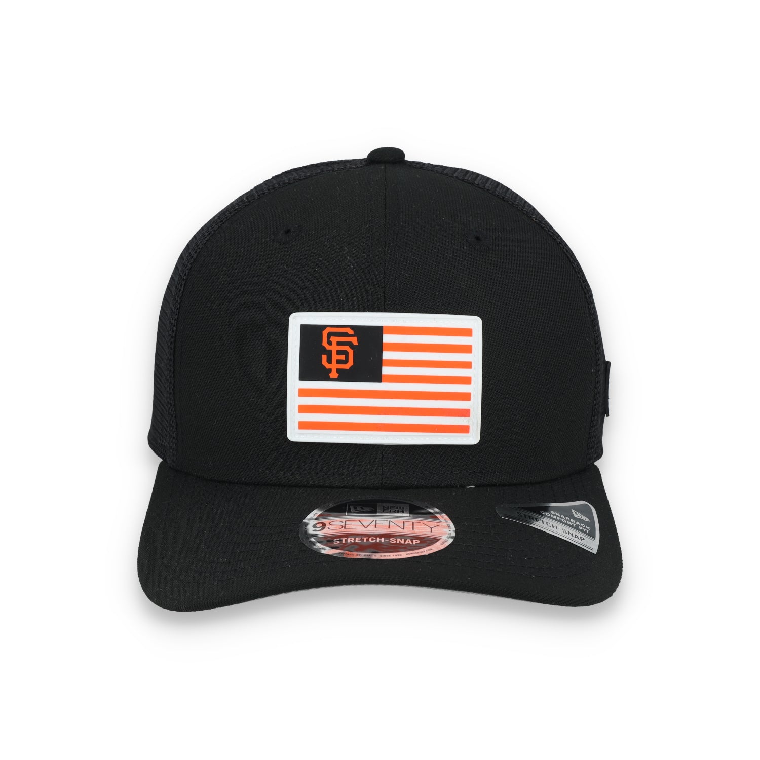 New Era San Francisco Giants Flag Patch 9SEVENTY Stretch-Snap Hat