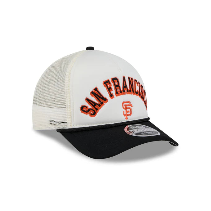 New Era San Francisco Giants Chrome Arch M-Crown 9FORTY Adjustable Snapback Hat