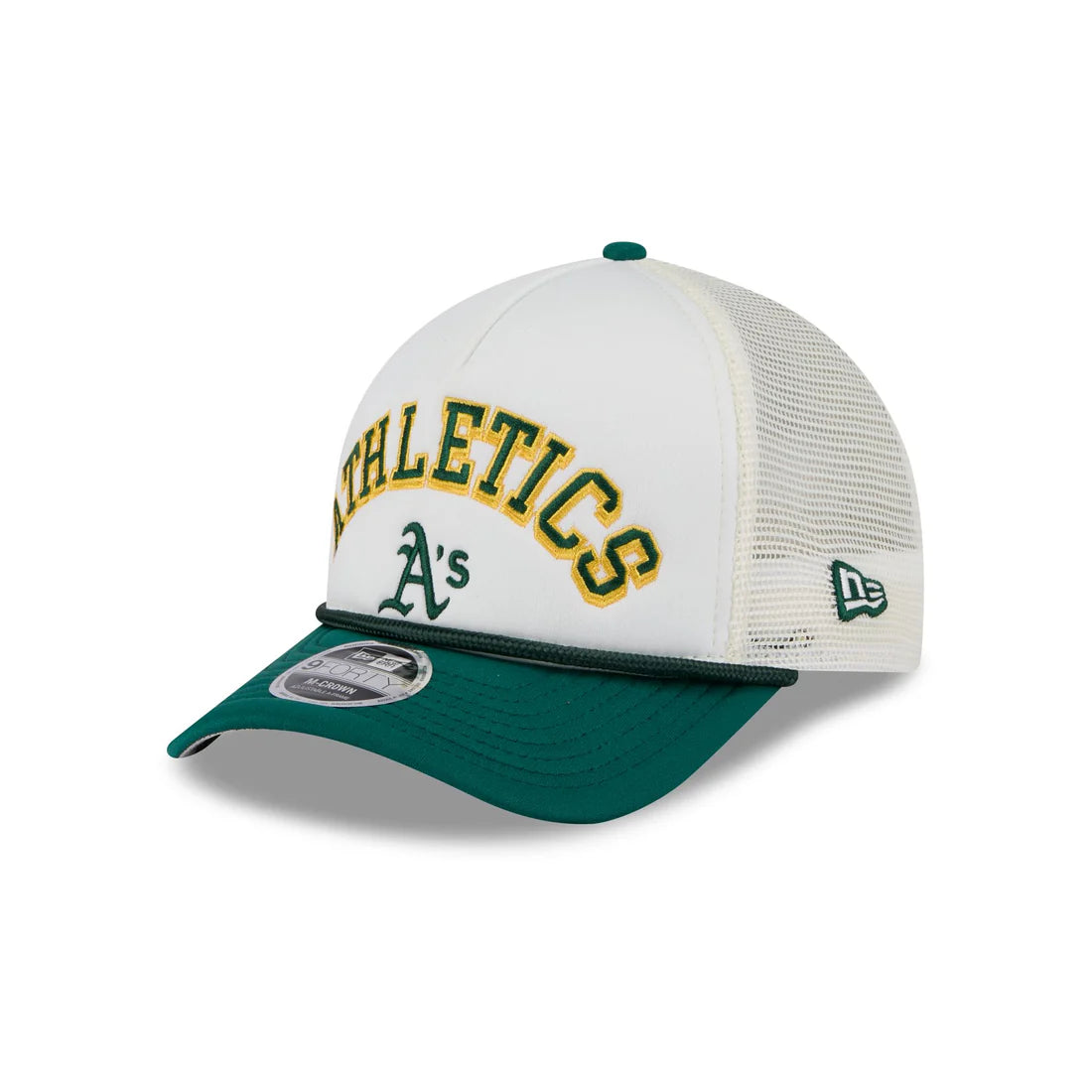 New Era Oakland Athletics Chrome Arch M-Crown 9FORTY Adjustable Snapback Hat