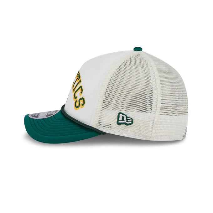 New Era Oakland Athletics Chrome Arch M-Crown 9FORTY Adjustable Snapback Hat