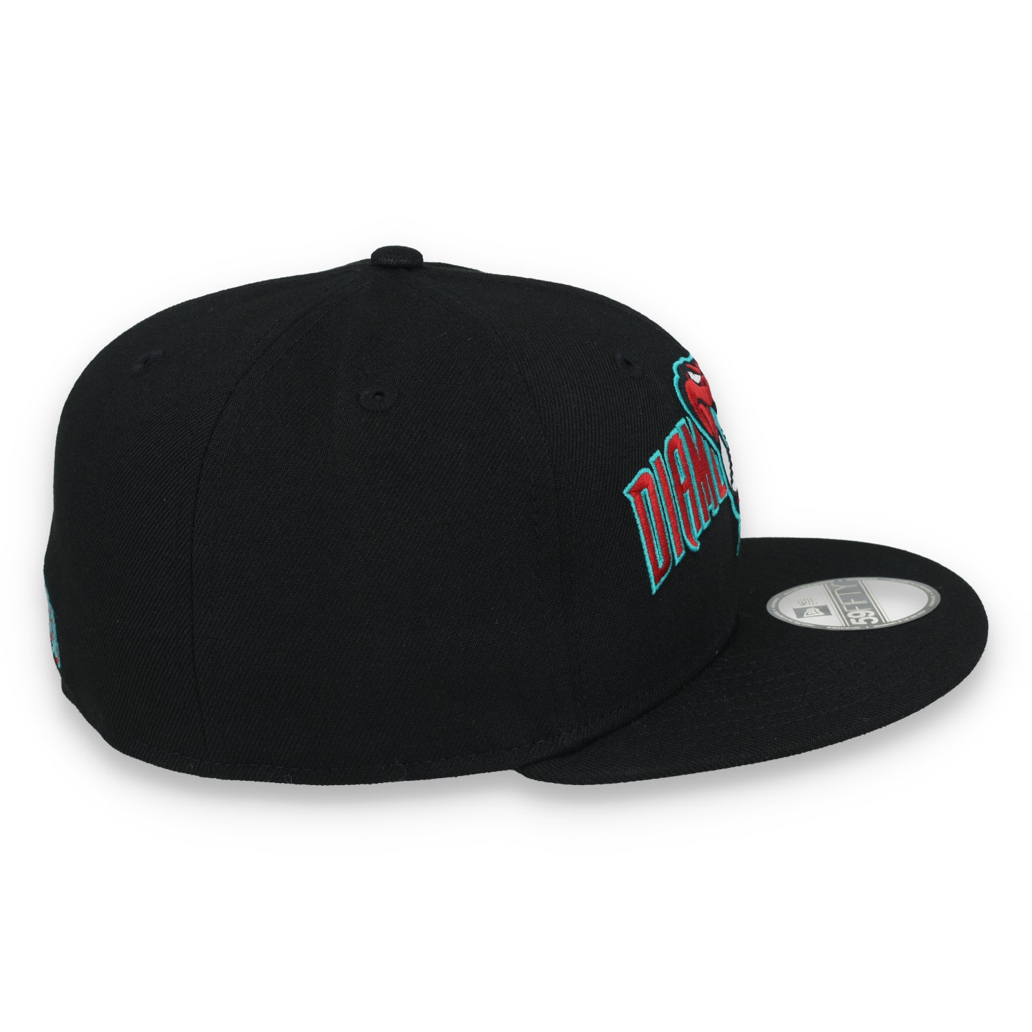New Era Arizona Diamondbacks Overlap 59FIFTY Fitted Hat-Black
