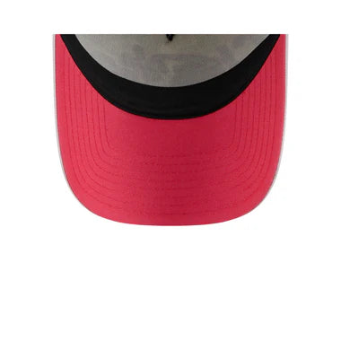 New Era Charros de Jalisco Alternative Logo A-Frame 9FORTY Adjustable Trucker Hat-Pink
