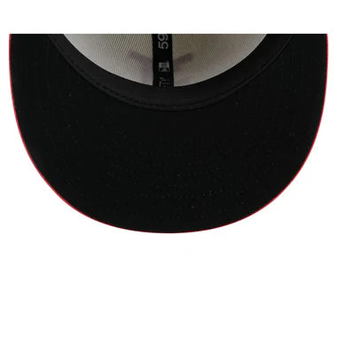 New Era Toros De Tijuana Two-Tone Coral 59FIFTY Fitted Hat-Pink