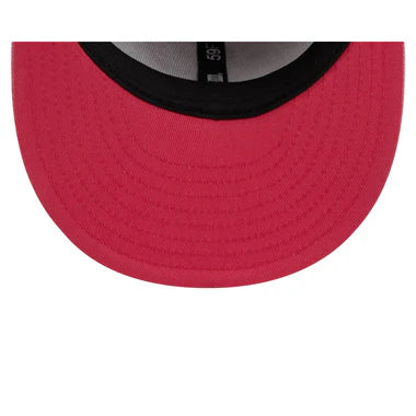 New Era Pericos De Puebla Wordmark 59FIFTY Fitted Hat-Pink