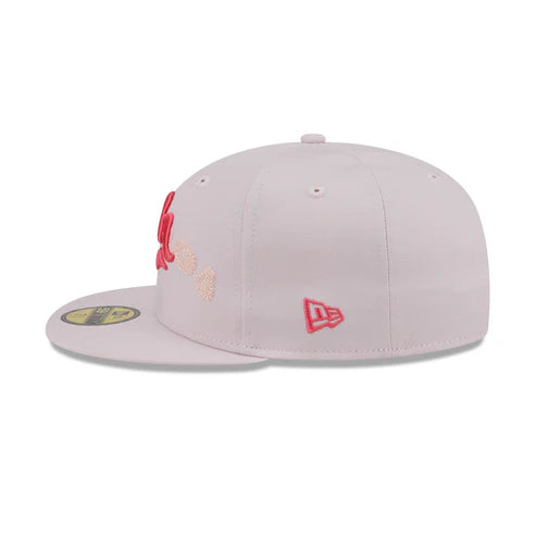 New Era Charros De Jalisco Stacked Wordmark 59FIFTY Fitted Hat-Pink