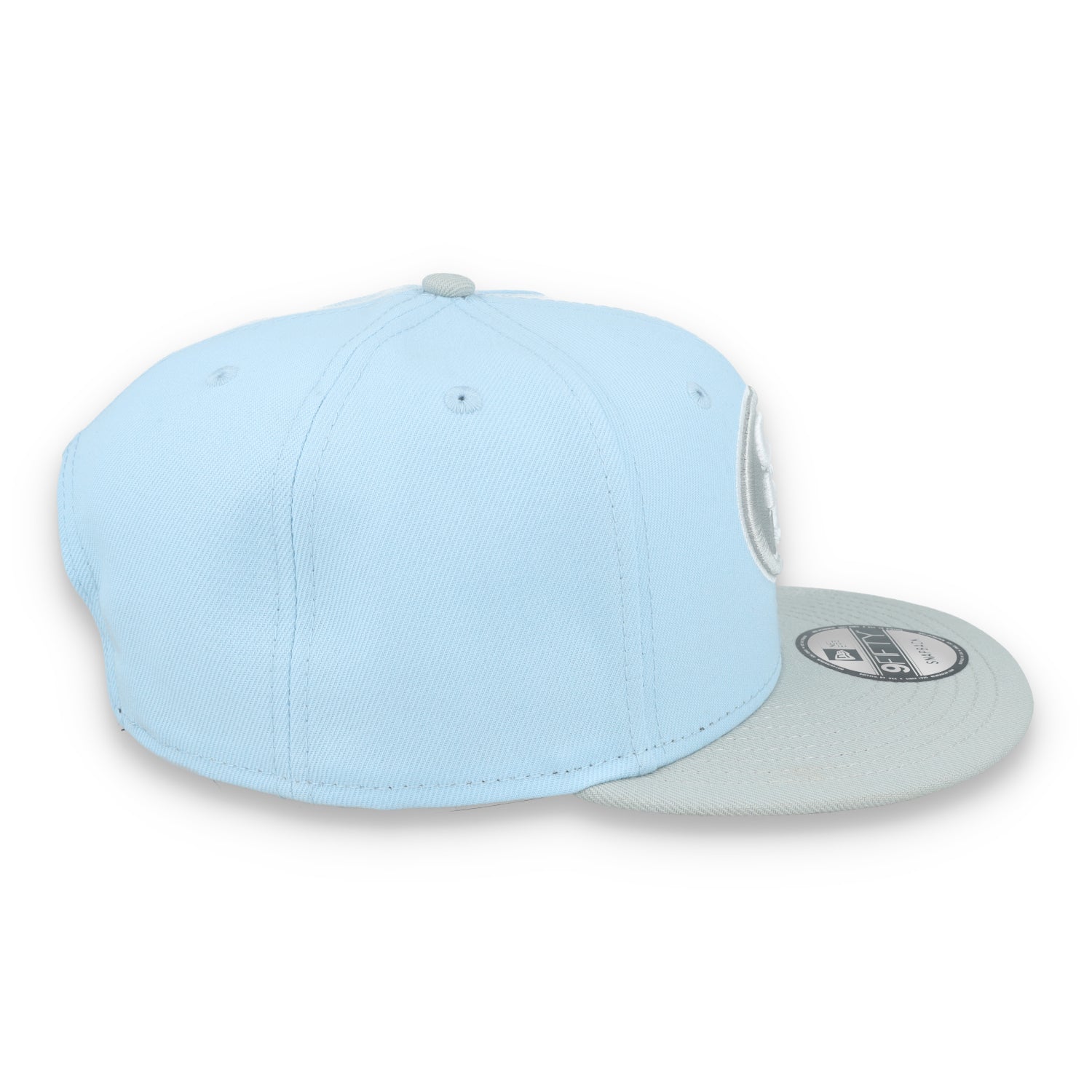 New Era San Francisco 49ers 2-Tone Color Pack 9FIFTY Snapback Hat -Light Blue/Gray