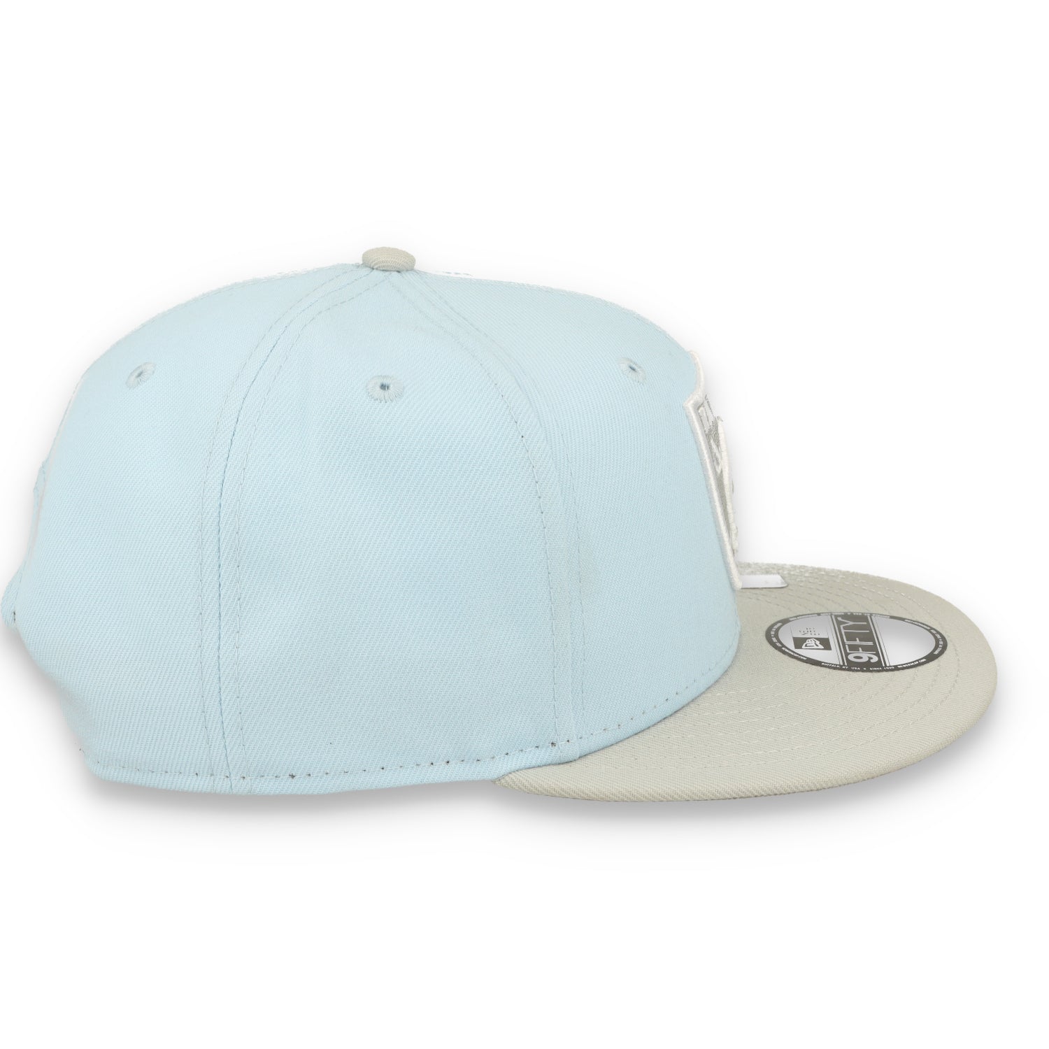 New Era raiders 2-Tone Color Pack 9FIFTY Snapback Hat -Light Blue/Gray