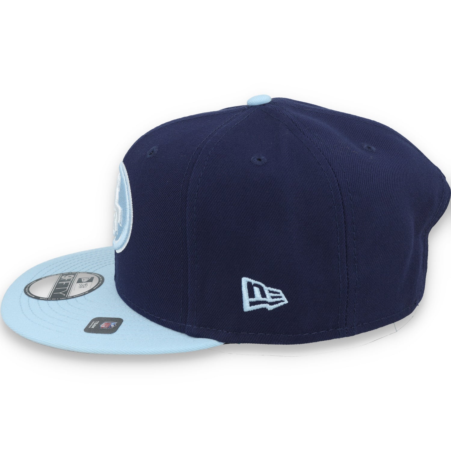 New Era San Francisco 49ers 2-Tone Color Pack 9FIFTY Snapback Hat-Navy/Light Blue