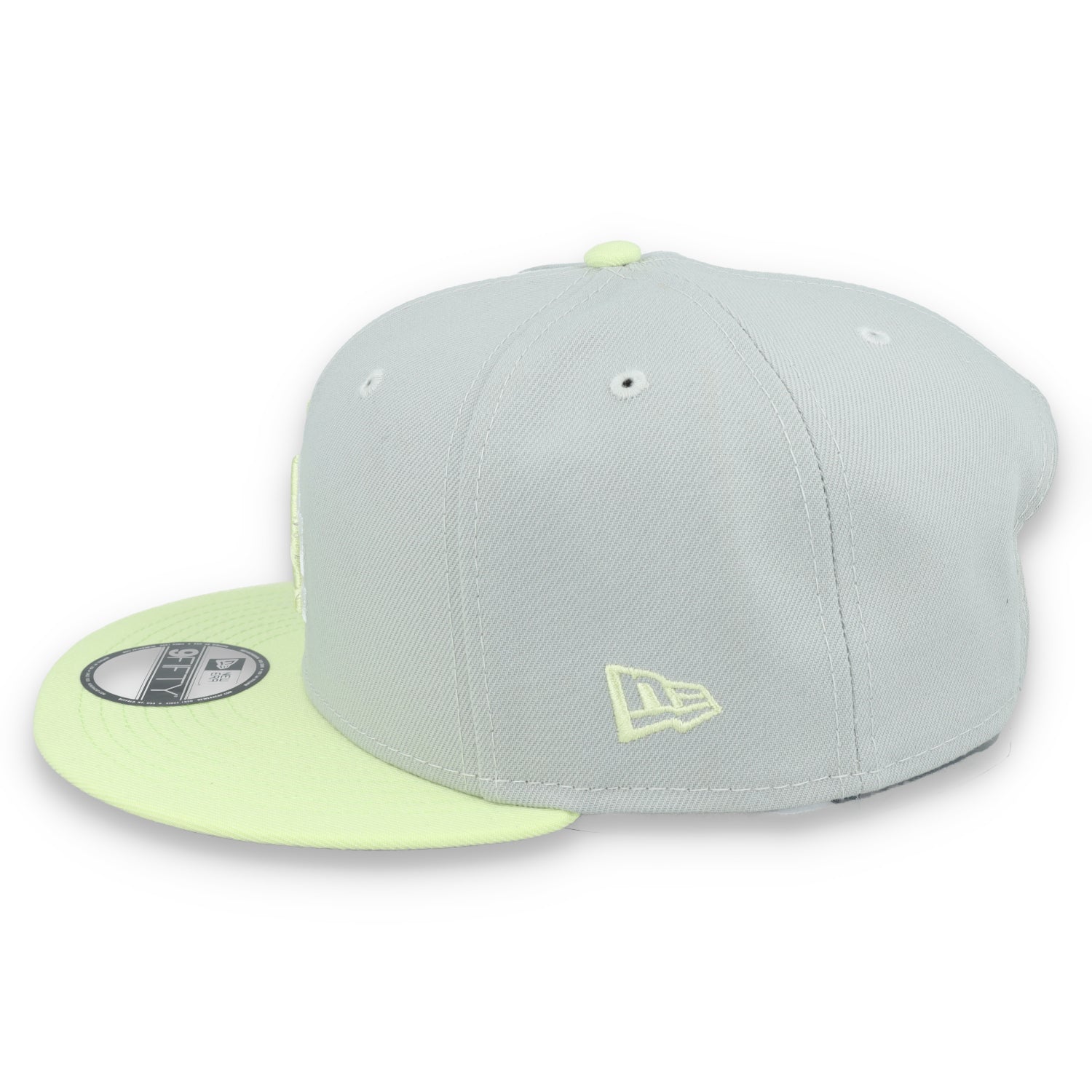 New Era Los Angeles Dodgers 2-Tone Color Pack 9FIFTY Snapback Hat -Gray/Neon