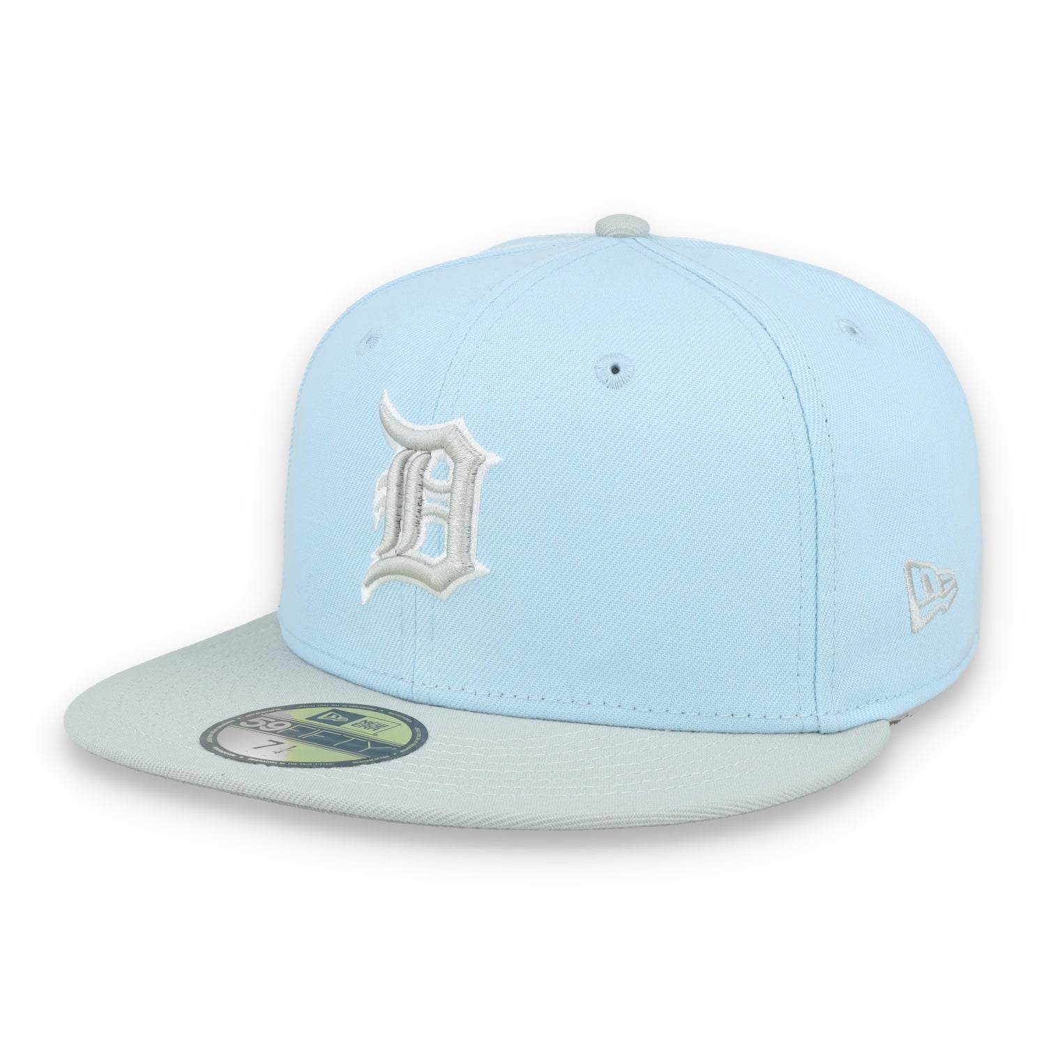 New Era Detroit Tigers 2-Tone Color Pack 59FIFTY Fitted Hat-Light Blue/Gray