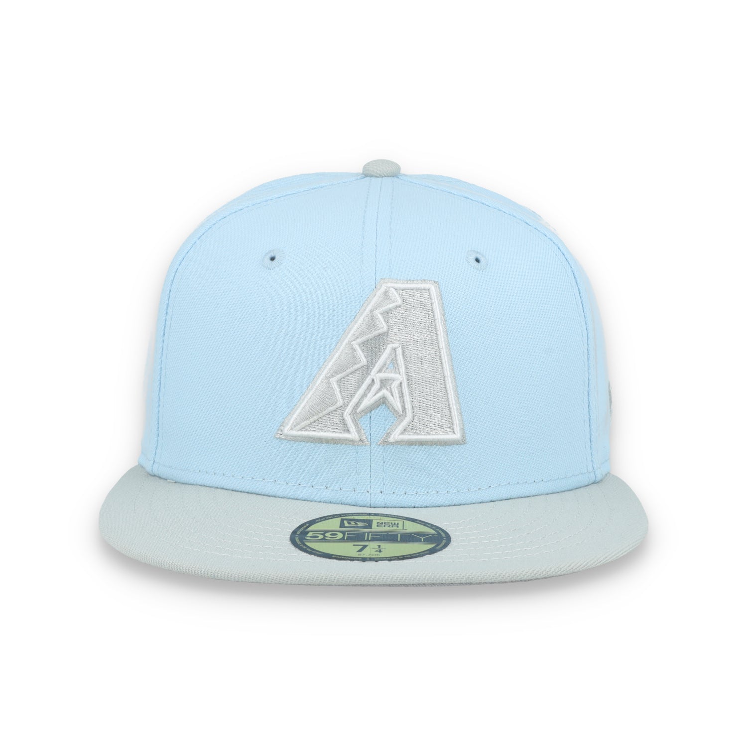 New Era Arizona Diamondbacks 2-Tone Color Pack 59FIFTY Fitted Hat-Light Blue/Gray