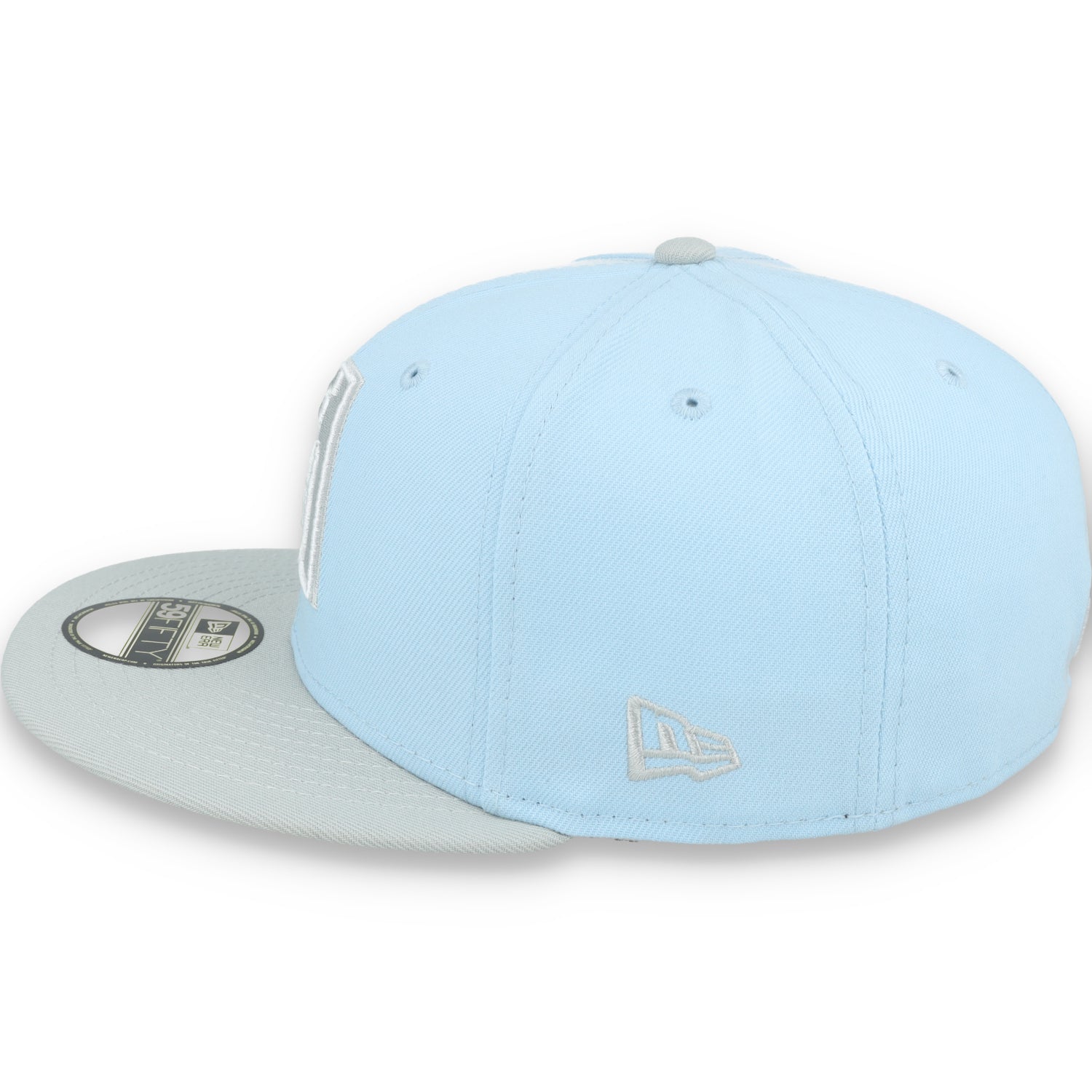 New Era Arizona Diamondbacks 2-Tone Color Pack 59FIFTY Fitted Hat-Light Blue/Gray