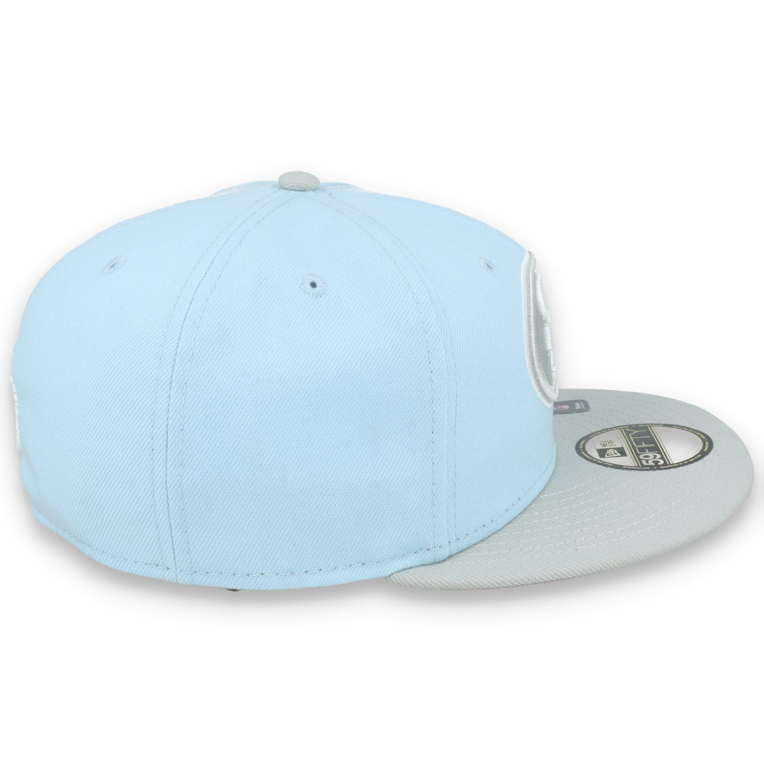 New Era San Francisco 49ers 2-Tone Color Pack 59FIFTY Fitted Hat-Light Blue/Gray