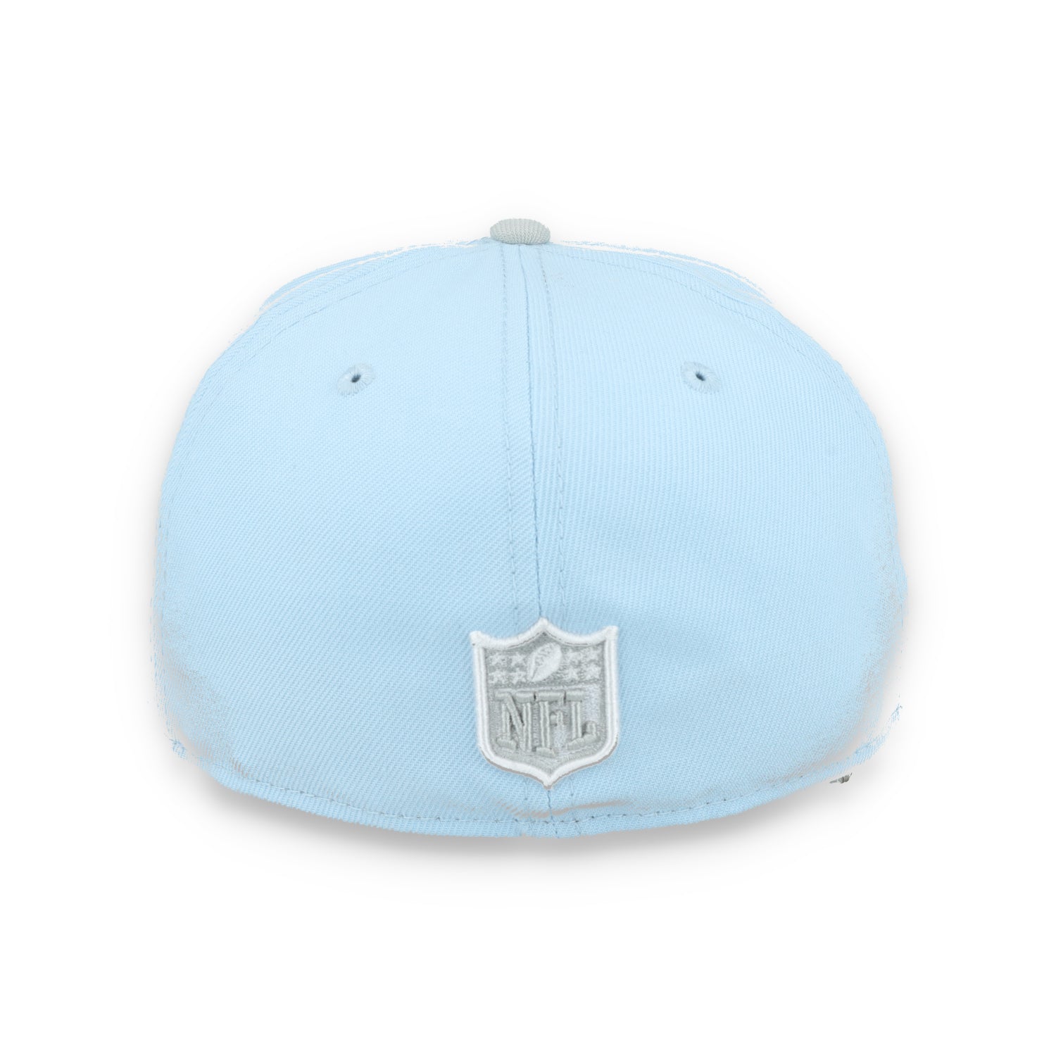 New Era Las Vegas Raiders 2-Tone Color Pack 59FIFTY Fitted Hat-Light Blue/Gray