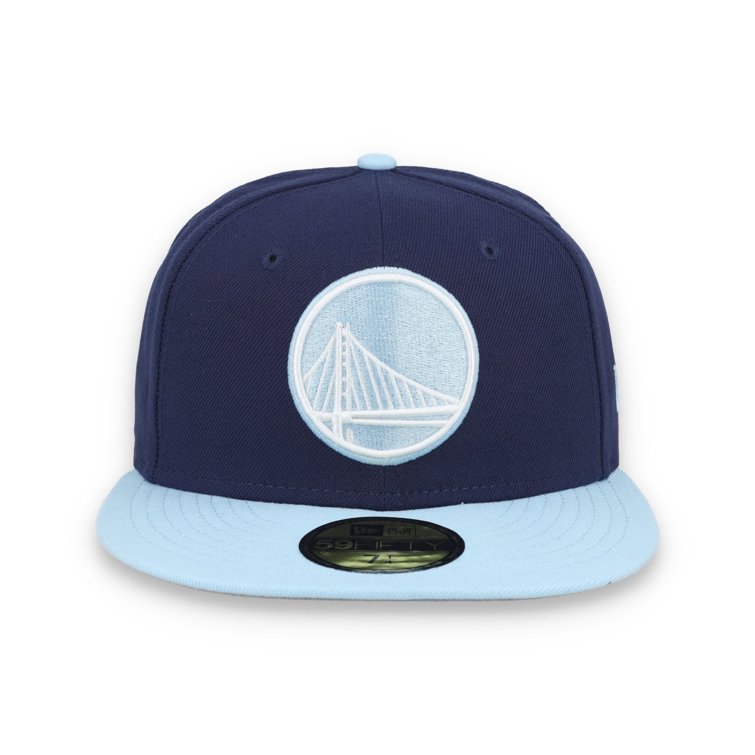New Era Golden State Warriors 2-Tone Color Pack 59FIFTY Fitted Hat-Navy/Light Blue
