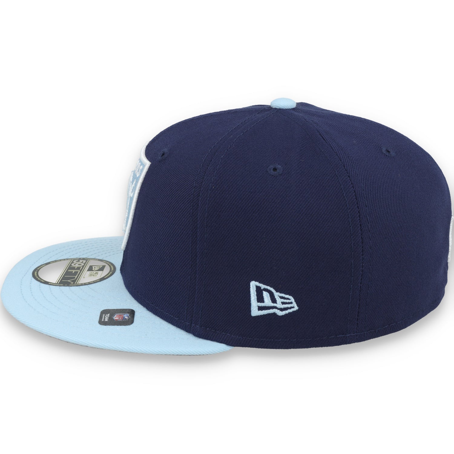New Era Las Vegas Raiders 2-Tone Color Pack 59FIFTY Fitted Hat-Navy/Light Blue