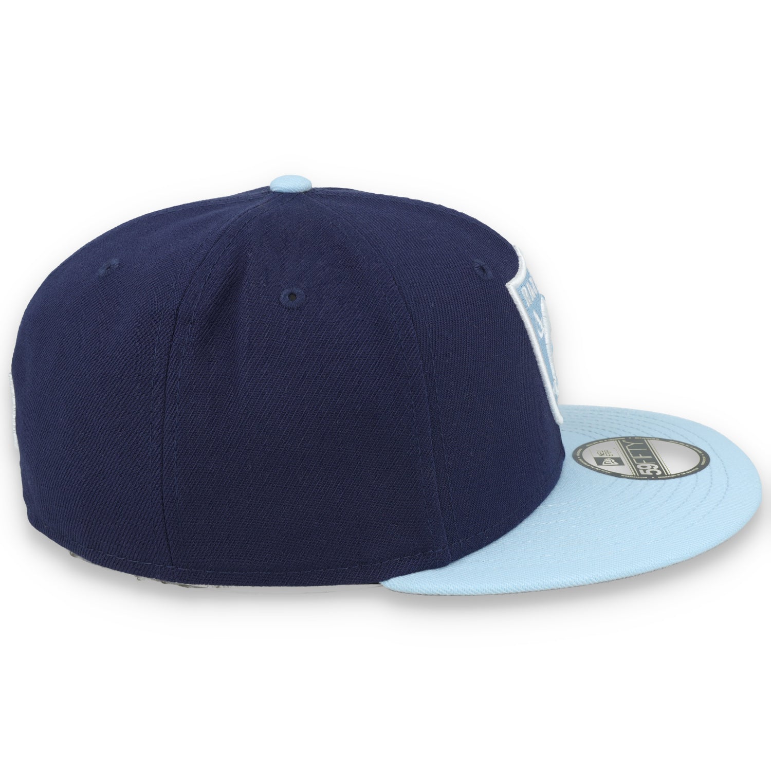 New Era Las Vegas Raiders 2-Tone Color Pack 59FIFTY Fitted Hat-Navy/Light Blue