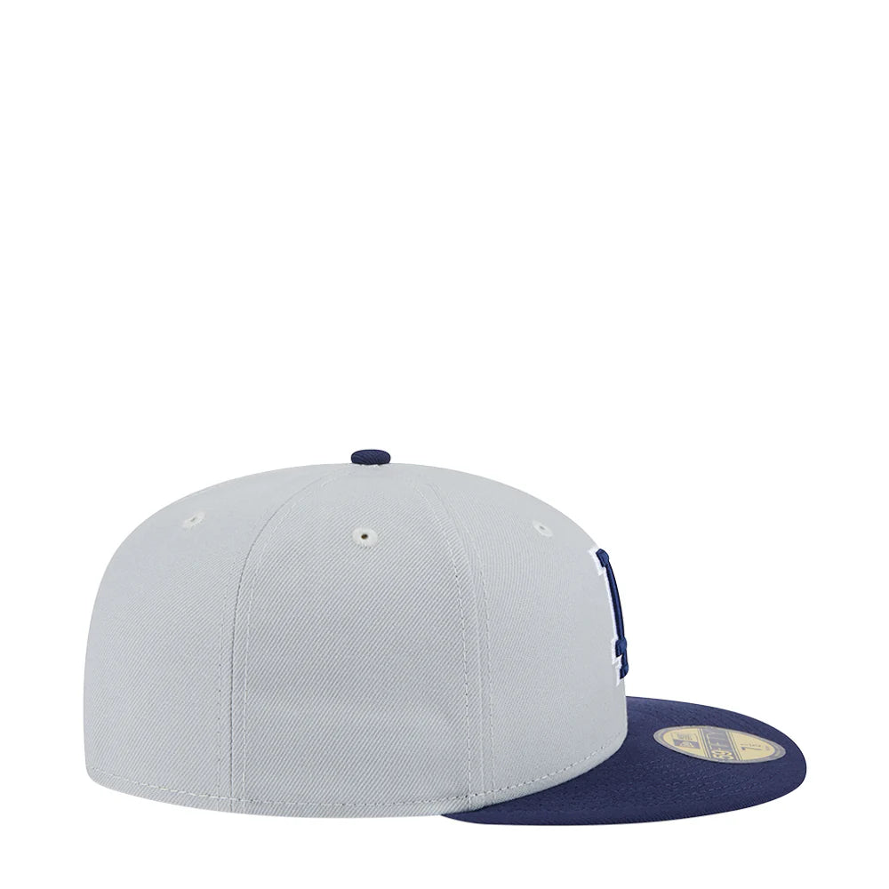 New Era Los Angeles Dodgers 2-Tone Color Pack 59FIFTY Fitted Hat-Gray/Navy