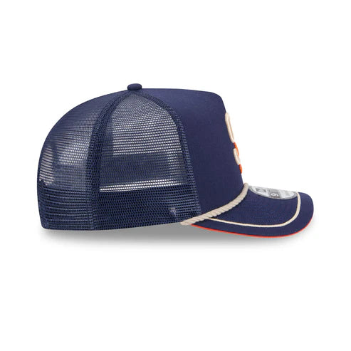 New Era San Diego Padres Vintage Team Rope 9FIFTY A-Frame Trucker Hat