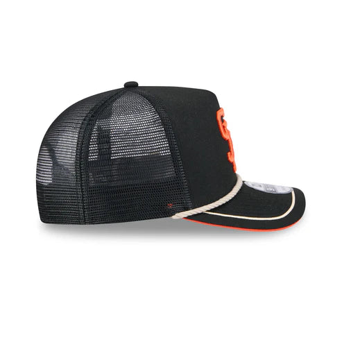 New Era San Francisco Giants Vintage Team Rope 9FIFTY A-Frame Trucker Hat