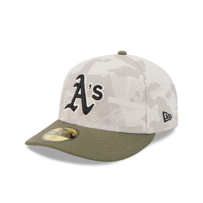 New Era Athletics Armed Force Day 59FIFTY Pre-Curved Fitted Hat