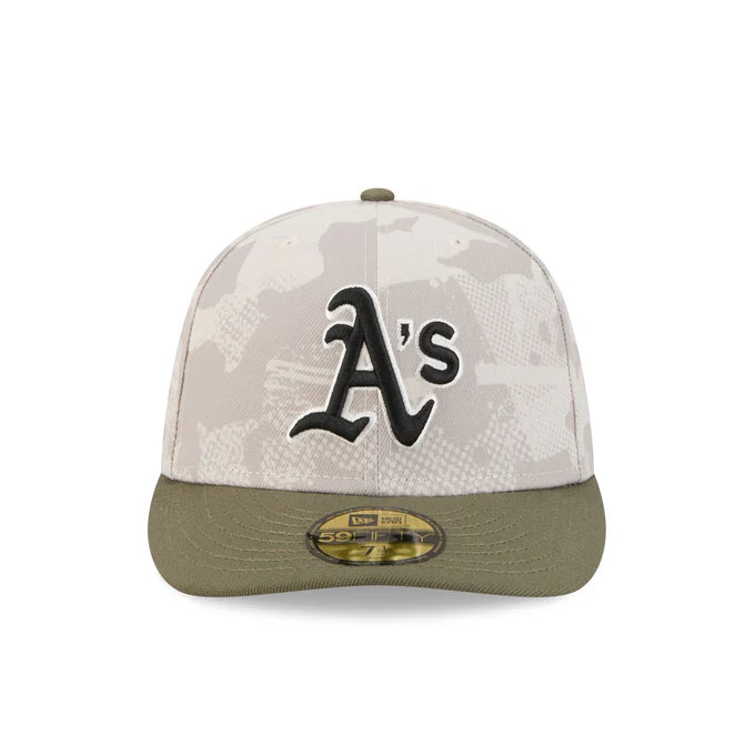 New Era Athletics Armed Force Day 59FIFTY Pre-Curved Fitted Hat