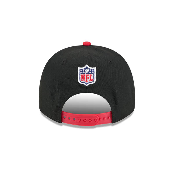 New Era San Francisco 49ers 2025 NFL Draft A-Frame 9FIFTY Snapback Hat-Black