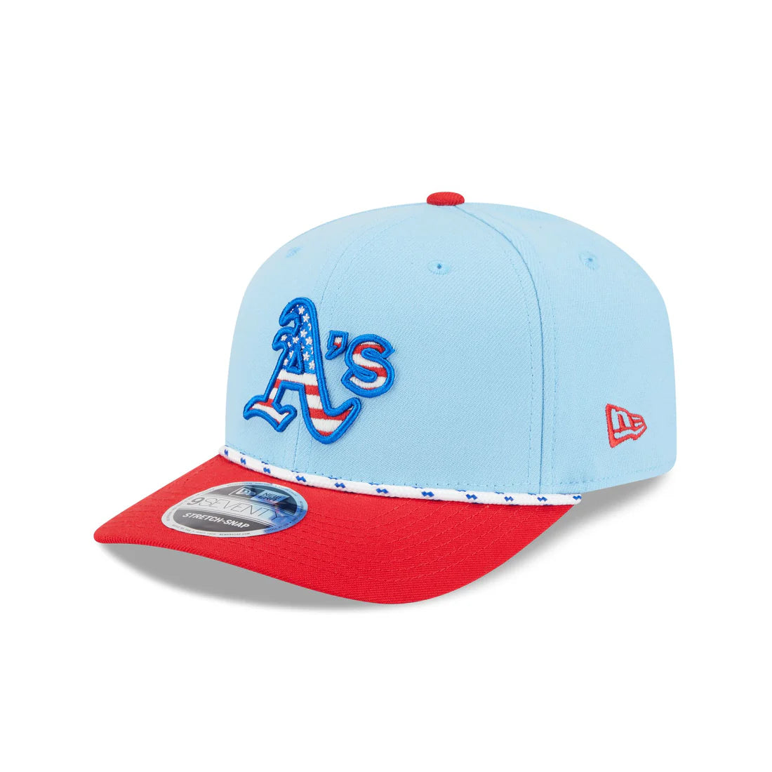 New Era Athletics Independence Day 9SEVENTY Stretch-Snap Hat