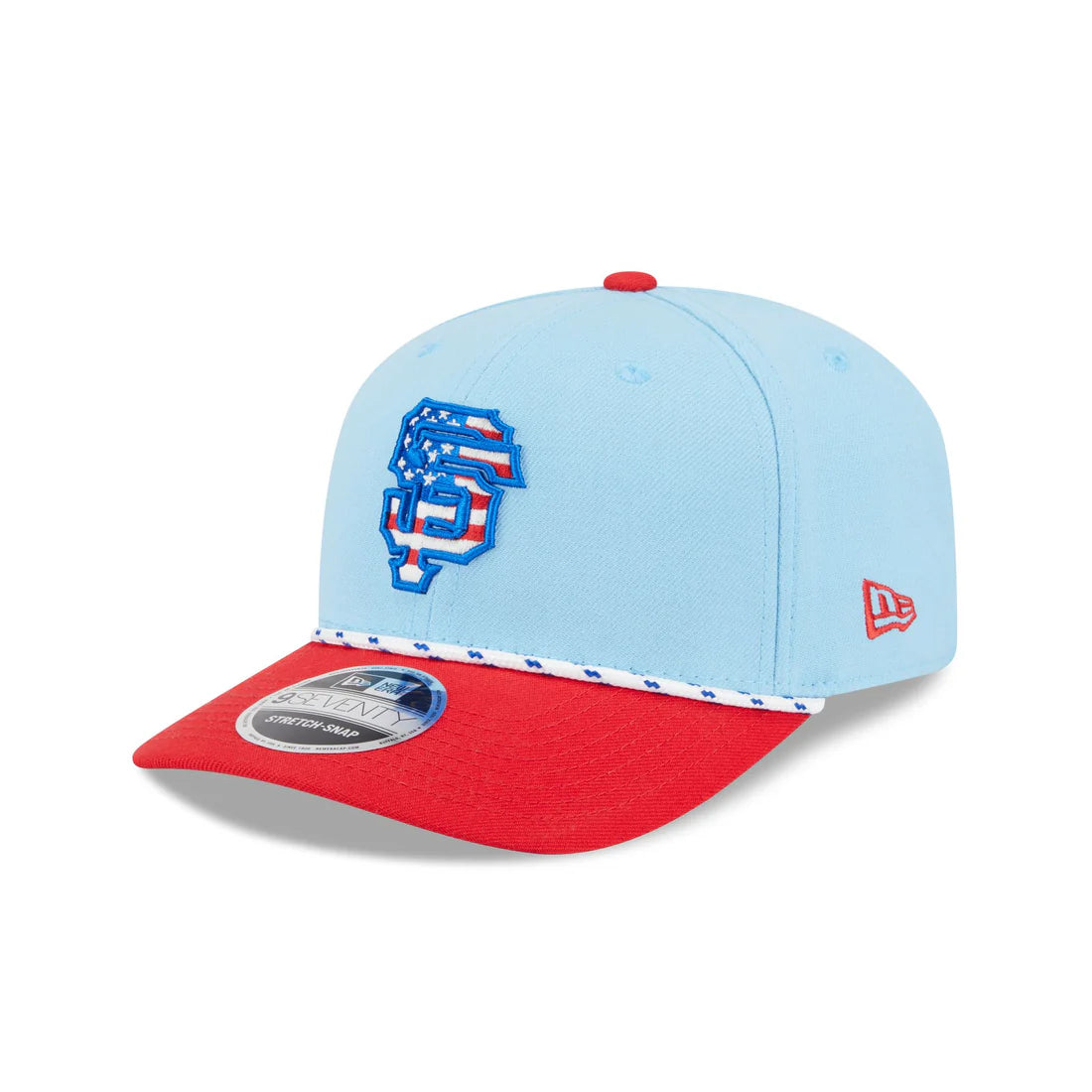 New Era San Francisco Giants Independence Day 9SEVENTY Stretch-Snap Hat