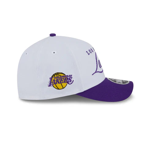New Era Los Angeles Lakers NBA Draft 9FORTY M-CROWN Adjustable Snap Hat