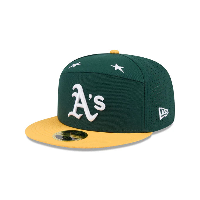 New Era Athletics All Star Game 2025 Split Panel 59FIFTY Fitted Hat