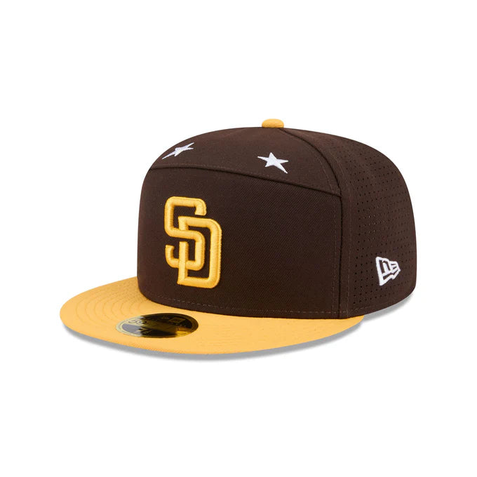 New Era San Diego Padres All Star Game 2025 Split Panel 59FIFTY Fitted Hat