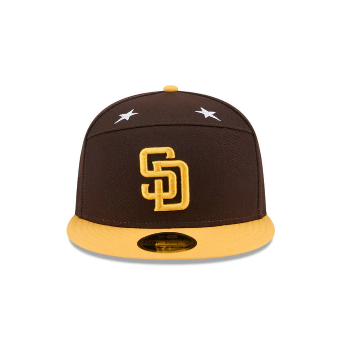 New Era San Diego Padres All Star Game 2025 Split Panel 59FIFTY Fitted Hat
