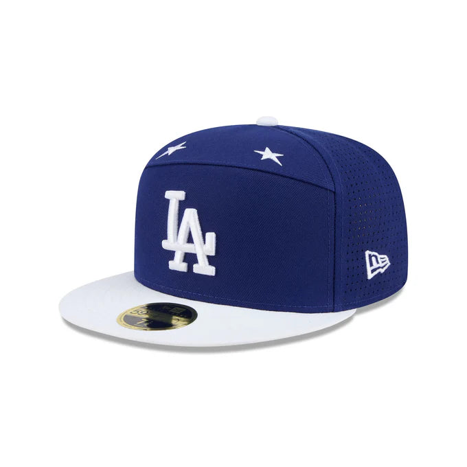 New Era Los Angeles Dodgers All Star Game 2025 Split Panel 59FIFTY Fitted Hat